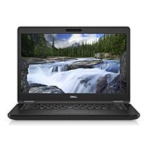 Dell Latitude 14 5490 - Kaby Lake - 8th Gen Core i5 8350U 4-Core Processor 16-GB 256-GB SSD Intel UHD 620 Graphics 14" Full HD 1080P WVA 60Hz AG Display Waves Maxx Audio W11 Pro TPM (Black, Used)