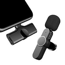 K8 Single Wireless Plug n Play Microphone For Type-C & iOS