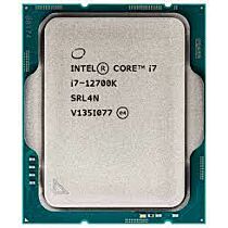 Intel 12th Generation Core i7-12700K (3.60 Ghz Turbo Boost upto 5.0 Ghz, 25MB Intel Smart Cache) Processor (Tray)