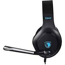 SADES Cpower SA-716 Gaming Headphone (Black/Blue)