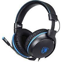 SADES Fpower SA-717 Gaming Headphone (Black/Blue)