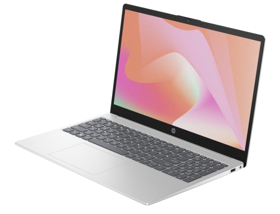 HP 15 FD0229nia - Raptor Lake - 13th Gen Core i7 1355u Processor 8-GB to 32GB 512GB to 2-TB SSD Intel Iris Xe Graphics 15.6" Full HD 1080p 250nits MicroEdge Display Backlit KB TPM (Natural Silver, New)