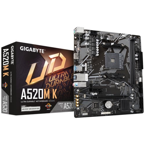Gigabyte AMD A520M K Micro ATX Motherboard 