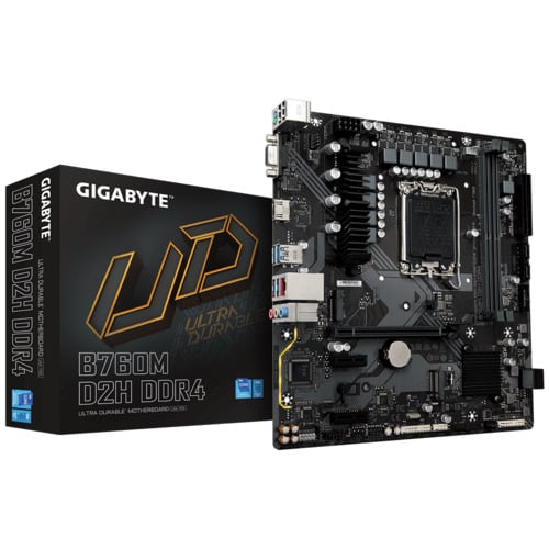 Gigabyte B760M D2H DDR4 Gaming Motherboard