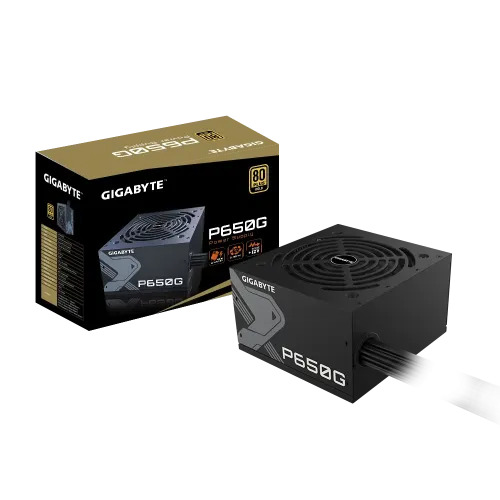 GIGABYTE GP-P650G 650W 80 Plus Gold Certified Power Supply
