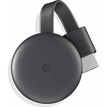 Google Chromecast 3 Media Streaming Device (Charcoal Black)