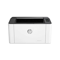 HP LaserJet 107W B&W Wireless Printer (White)