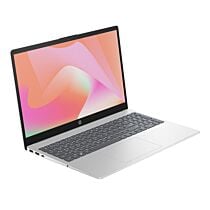 HP 15 FD0912TU Laptop - Raptor Lake Refresh - Intel Core 5 120U 10-Core Processor 8-GB 512-GB SSD Intel Integrated Graphics 15.6" Full HD 1080P 60Hz Micro-Edge AG Display Backlit KB TPM (Natural Silver, NEW)
