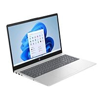HP 15 FD1899NR Laptop - Raptor Lake Refresh - Intel Core 7 150U 10-Core Processor 16-GB 512-GB SSD Intel Integrated Graphics 15.6" Full HD 1080P 60Hz MicroEdge AG Display TPM  (Natural Silver, NEW)