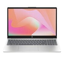 HP 15 FD2043NIA AI Laptop - Arrow Lake - Intel Core Ultra 7 255U (Series 2) 12-Core Processor 8-GB 512-GB SSD Intel Integrated Graphics 15.6" Full HD 1080P MicroEdge 60Hz AG Display Backlit KB TPM (Natural Silver, NEW)