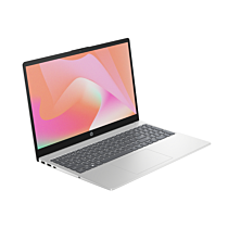 HP 15 FD2100TU AI Laptop - Arrow Lake - Intel Core Ultra 5 225U (Series 2) 12-Core Processor 16-GB 512-GB SSD Intel Integrated Graphics 15.6" Full HD 1080p MicroEdge AG Display Backlit KB TPM (Natural Silver, HP Direct Local Warranty)