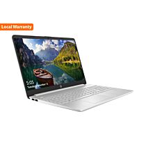 HP 15s FQ5096TU - Alder Lake - 12th Gen Core i3 04GB to 32GB 256GB to 02-TB SSD 15.6" HD 720p MicroEdge 250nits Display TPM W11 (Platinum Silver, HP Direct Local Warranty)