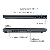 HP Pavilion 14 x360 EK0013dx - Alder Lake - 12th Gen Core i3 1215u Processor 8-GB 256-GB SSD Intel UHD Graphics 14" Full HD 1080p 60Hz IPS MicroEdge AG Display B&O Play W11 Pro (Space Blue, Open Box)