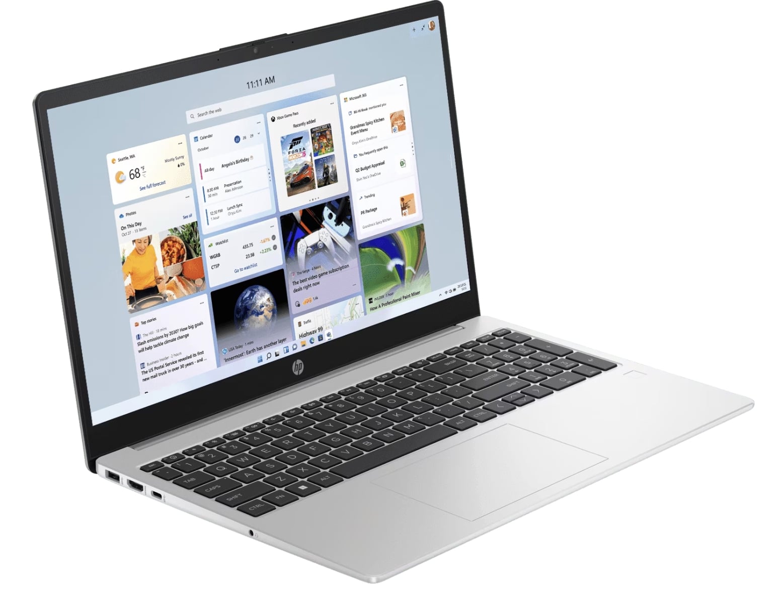 HP 250 G10 - Raptor Lake - 13th Gen Core i5 1335u Deca-Core Processor 16-GB to 32-GB 512-GB to 2-TB SSD Intel Iris Xe Graphics 15.6 Full HD IPS 1080p 250nits Display (Turbo Silver, NEW)