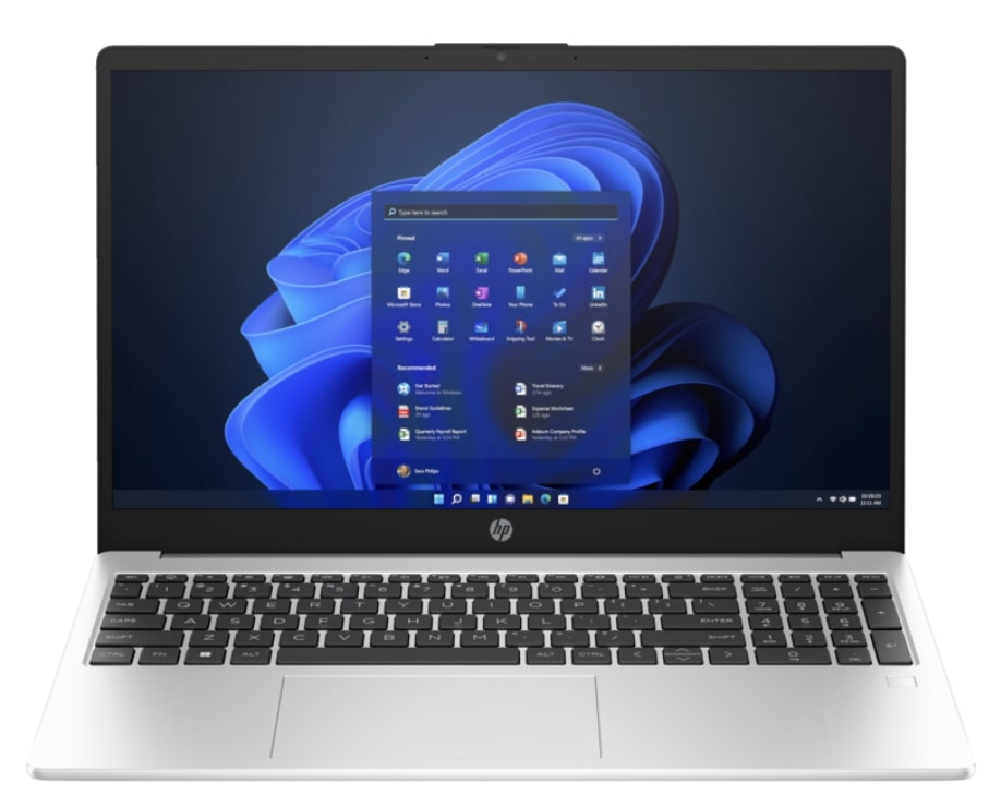 HP 250 G10 - Raptor Lake - 13th Gen Core i5 1335u Deca-Core Processor 8-GB to 32GB 512GB to 2-TB SSD Intel Iris Xe Graphics 15.6 Full HD 1080p 250nits Display Backlit KB (Turbo Silver, NEW)