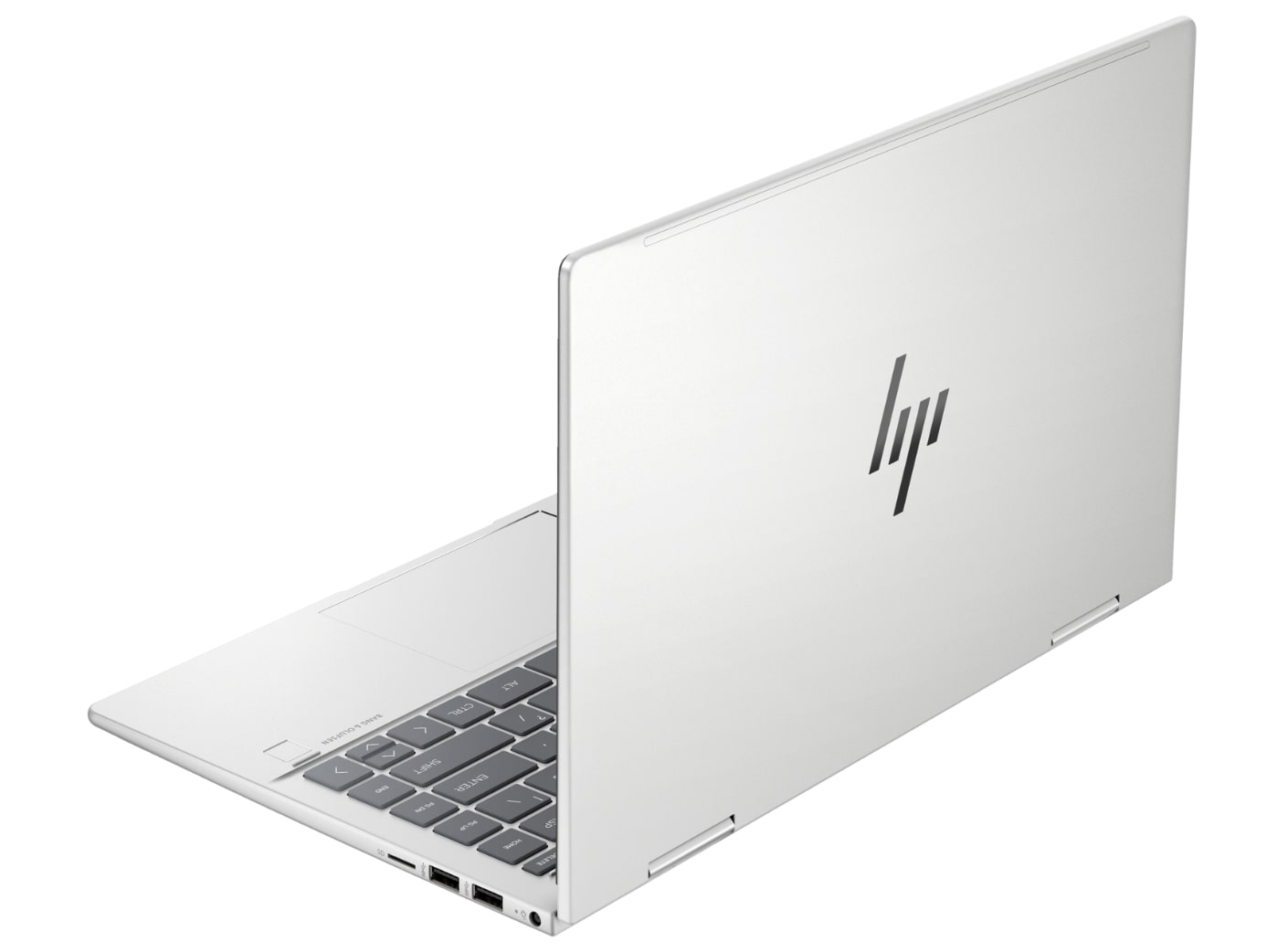HP ENVY x360 2-in-1 Laptop PC 14 ES1013dx - Intel Core 5 120U Processor 8-GB 512-GB SSD Intel Integrated Graphics 14” Full HD 1080p IPS MicroEdge Touchscreen Convertible Display PolyStudio Audio Backlit KB FPR W11 (Natural Silver, NEW)