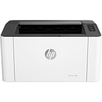 HP Laser 108W Monochrome Wi‑Fi & USB Printer (White)