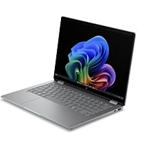 HP OmniBook X Flip 14 FM0145TU 2-in-1 AI Laptop - Intel Core Ultra 5 226V 8-Core Processor 16-GB 512-GB SSD Intel Arc 130V GC 14" 2K 1200p IPS MicroEdge Touchscreen Convertible Display BKB W11 (HP Pen Included, Meteor Silver, HP Direct Local Warranty,NEW)