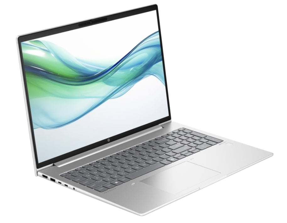HP ProBook 460 G11 - Intel Core Ultra 5 125U 12-Core Processor 8-GB 512-GB SSD Intel Integrated GC 16" WUXGA 1200p IPS AG 300nits Display PolyStudio Audio Backlit KB FP Reader (Pike Silver, NEW)