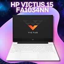 HP Victus 15 FA1034nn - Alder Lake - 12th Gen Core i5 12450H Processor 16GB to 32GB 512GB to 2-TB SSD 6-GB NVIDIA GeForce RTX4050 GDDR6 Graphics 15.6" Full HD IPS 60Hz Micro Edge AG Display B&O Play Backlit KB TPM (Ceramic White, NEW)
