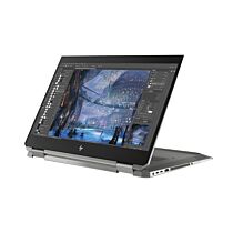 HP ZBook Studio x360 G5 Workstation - 9th Gen Ci7 9850H HexaCore Processor 16GB 512GB SSD Intel UHD 630 Graphics 15.6" Full HD 1080p IPS 120Hz eDP & PSR SureView Touchscreen Convertible Display B&O Play Backlit KB FaceLock W10 Pro (Silver, Used)