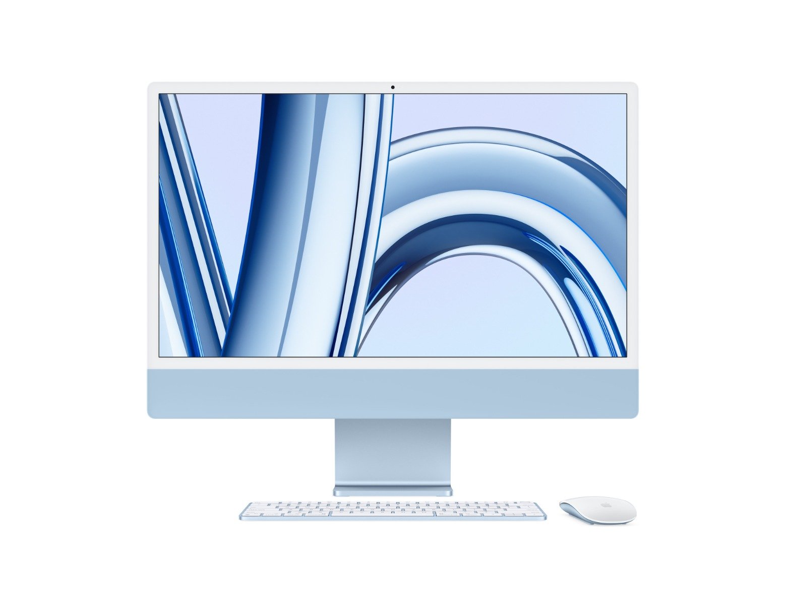 Apple iMac Z19K00187 - M3 Chip 8 Core CPU 16GB 1 Terabyte SSD 24-Inch 4.5K Retina Display 10 Core GPU Magic Mouse & Keyboard Included MACOS (Blue, 2023)