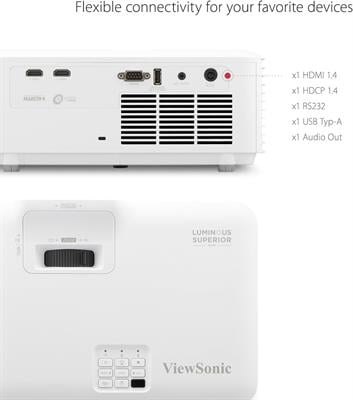 ViewSonic LS740W 5000 Lumens WXGA Laser Projector