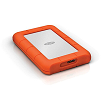 LaCie Rugged 4TB Shock Dust And Water Proof Portable Hard Drive (NEW)