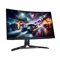 Lenovo Legion R27QC-30 Gaming Monitor 27-Inch QHD 1440P 180Hz AG Display (Raven Black, 1 Year Local Warranty, NEW)