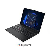 Lenovo ThinkPad E16 Gen 3 - Lunar Lake - Intel Core Ultra 7 256V (Series 2) 8-Core Processor 16-GB 512-GB SSD Intel Arc 140V GC 16" WUXGA 1200P IPS 60Hz AG Display Dolby Atmos Audio BKB FPR TPM (Black, Bag Included, Lenovo Direct Local Warranty, NEW)