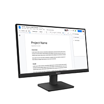 Lenovo ThinkVision S22-4e 21.5-Inch FHD 1080p 100Hz IPS Panel Monitor (Raven Black, Lenovo Direct Local Warranty, NEW)