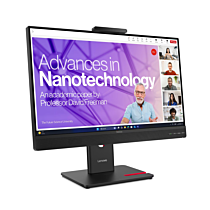 Lenovo ThinkVision T24-4v 23.8-Inch FHD 1080p 120Hz IPS Panel Monitor (Eclipse Black, Lenovo Direct Local Warranty, NEW)
