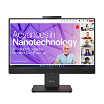 Lenovo ThinkVision T24-4v 23.8-Inch FHD 1080p 120Hz IPS Panel Monitor (Eclipse Black, Lenovo Direct Local Warranty, NEW)