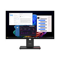 Lenovo ThinkVision T27UD-40 27-Inch UHD 2160p 60Hz IPS Panel Monitor (Eclipse Black, Lenovo Direct Local Warranty, NEW)
