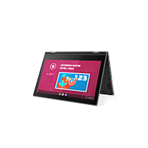Lenovo 300e Chromebook 2nd Gen 2 in 1 - MediaTek MT8173C 4-Core Processor 4GB 32GB eMMC Integrated PowerVR GX6250 11.6" HD 768p IPS 250nits Anti-glare Touchscreen Convertible Display TPM Chrome OS (Black, Used)