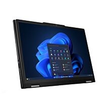 Lenovo ThinkPad X13 2-in-1 Gen 5 Intel Core Ultra 7 155U Processor 16-GB 512-GB SSD Intel Integrated 13.3" WUXGA 1200p IPS 300nits Touchscreen Convertible Display Dolby Audio Backlit KB FP Reader W11 Pro TPM 2.0 (Black, Lenovo Direct Local Warranty, NEW)