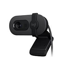 Logitech Brio 100 Full HD 1080P Webcam (Black, NEW)