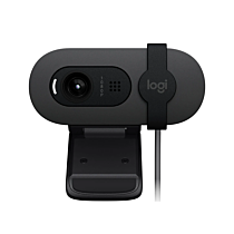 Logitech Brio 100 Full HD 1080P Webcam (Black, NEW)