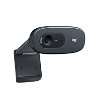 Logitech C270 HD 720p Widescreen Webcam (Black, NEW)