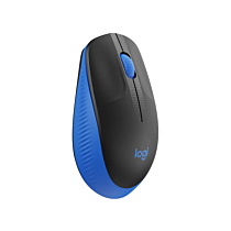 Logitech M190 Full-size 2.4GHz Wireless Mouse (Blue, NEW)