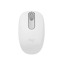 Logitech M196 Bluetooth Wireless Mouse (White, NEW)
