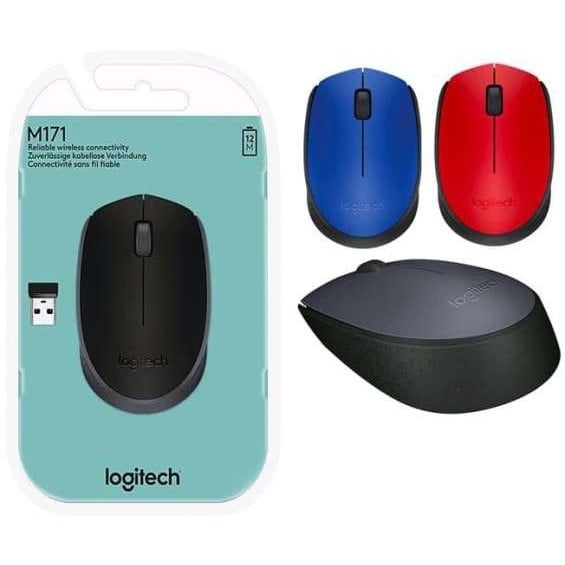 Logitech M171 Wireless Mouse (Color Options, NEW)
