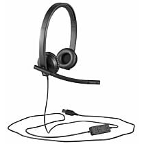 Logitech H570E USB Stereo Headset (Black)