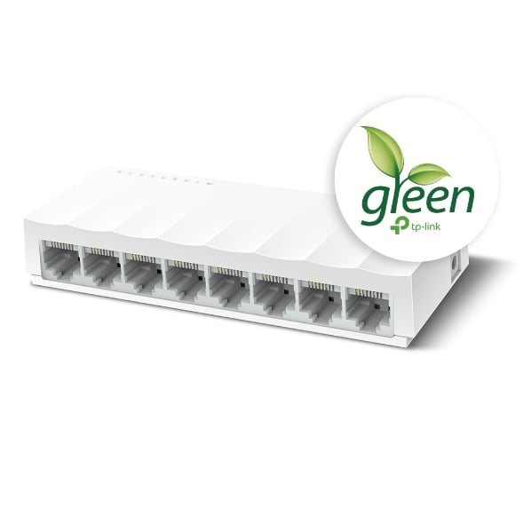 TP-Link LS1008 8-Port 10/100Mbps Desktop Network Switch | Ver 1.0