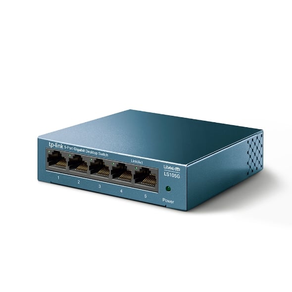 TP-Link LS105G 5-Port 10/100Mbps Desktop Switch - Ver 1.0