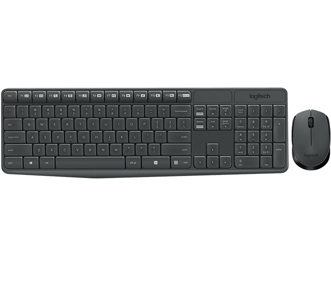 Logitech MK235 Wireless Keyboard and Mouse Combo