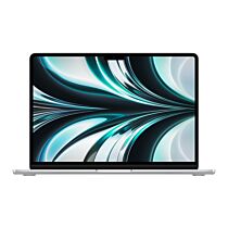 Apple MacBook Air 13" - MLXY3 - Apple M2 Chip 8-Core CPU 8 -Core GPU 08GB 256GB SSD 13.6" IPS Retina Display With True Tone Backlit Magic Keyboard Touch ID & Force Trackpad (Silver, 2022) 