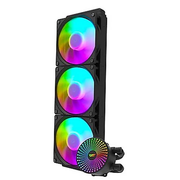 Dark Flash Radiant DC-360 RGB Liquid CPU Cooler (Black)