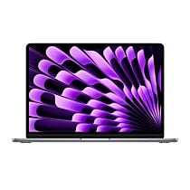 Apple MacBook Air 13" MRXN3 - Apple M3 Chip 8-Core CPU 8-Core GPU 8GB 256GB SSD 13.6" Liquid Retina IPS LED Display with True Tone Backlit Magic Keyboard & Touch ID (Space Gray, 2024)