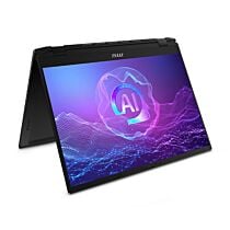 MSI Summit A16 AI+ A3HMTG Laptop - AMD Ryzen AI 9 365 Processor 32-GB 1-TB SSD AMD Radeon Graphics 16" QHD 1600P x360 Touchscreen Convertible Display Backlit KB W11 (Pen Included, Ink Black, NEW)